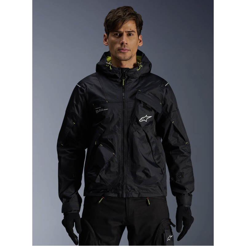 Мотокуртка Alpinestars Mogress Black/Lime/White купити від 14 520